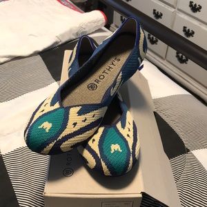 RETIRED color - Rothy’s Moroccan Blue Flat